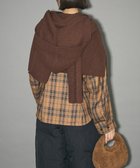 【グリーンパークス/Green Parks】のフードマフラー+ケープニット 人気、トレンドファッション・服の通販 founy(ファニー) ファッション Fashion レディースファッション Fashion for Women トップス・カットソー Cut & Sew Tops ニット Knit Tops & Sweaters マフラー・スヌード / 冬小物の定番 Scarves & Mufflers エレガント 上品 Elegant シンプル Simple, Minimal ストール Stole, Wrap スヌード Snood, Infinity Scarf フェミニン Feminine, Girly フランス France, French フロント Front, Front Design ポケット Pocket, Pocket Detail 防寒 Cold Protection, Winter-Ready マフラー Scarf, Muffler 冬 Winter / This Winter A/W・秋冬 Autumn/Winter おすすめ Recommended / Our Picks ビジネス 仕事 通勤 Business / Work / Commuting thumbnail Dark Brown|ID: prp329100004679909 ipo3291000000033805152