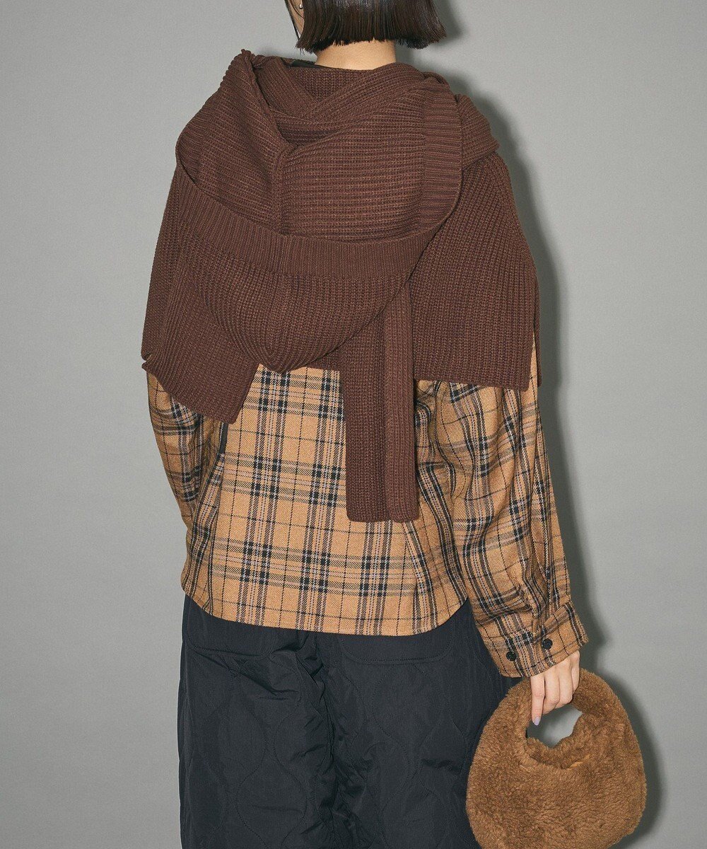 【グリーンパークス/Green Parks】のフードマフラー+ケープニット インテリア・キッズ・メンズ・レディースファッション・服の通販 founy(ファニー) ファッション Fashion レディースファッション Fashion for Women トップス・カットソー Cut & Sew Tops ニット Knit Tops & Sweaters マフラー・スヌード / 冬小物の定番 Scarves & Mufflers エレガント 上品 Elegant シンプル Simple, Minimal ストール Stole, Wrap スヌード Snood, Infinity Scarf フェミニン Feminine, Girly フランス France, French フロント Front, Front Design ポケット Pocket, Pocket Detail 防寒 Cold Protection, Winter-Ready マフラー Scarf, Muffler 冬 Winter / This Winter A/W・秋冬 Autumn/Winter おすすめ Recommended / Our Picks ビジネス 仕事 通勤 Business / Work / Commuting Dark Brown|ID: prp329100004679909 ipo3291000000033805152