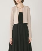 【グレース コンチネンタル/GRACE CONTINENTAL】のショートリブニットカーディガン 人気、トレンドファッション・服の通販 founy(ファニー) ファッション Fashion レディースファッション Fashion for Women トップス・カットソー Cut & Sew Tops ニット Knit Tops & Sweaters カーディガン・羽織り Layered Style Cardigans コンパクト Compact, Small Size ショート Short, Short Length スマート Smart, Elegant セーター Sweater, Knitwear バランス Balance, Style Balance フィット Fit, Slim Fit ボレロ Bolero, Short Cardigan 夏 Summer S/S・春夏 SS, Spring/Summer, Warm Season A/W・秋冬 Autumn/Winter thumbnail ベージュ|ID: prp329100004679910 ipo3291000000033805154