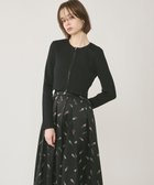 【グレース コンチネンタル/GRACE CONTINENTAL】のショートリブニットカーディガン 人気、トレンドファッション・服の通販 founy(ファニー) ファッション Fashion レディースファッション Fashion for Women トップス・カットソー Cut & Sew Tops ニット Knit Tops & Sweaters カーディガン・羽織り Layered Style Cardigans コンパクト Compact, Small Size ショート Short, Short Length スマート Smart, Elegant セーター Sweater, Knitwear バランス Balance, Style Balance フィット Fit, Slim Fit ボレロ Bolero, Short Cardigan 夏 Summer S/S・春夏 SS, Spring/Summer, Warm Season A/W・秋冬 Autumn/Winter thumbnail ブラック|ID: prp329100004679910 ipo3291000000033805155