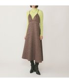【グレース コンチネンタル/GRACE CONTINENTAL】のエンボスキャミワンピース 人気、トレンドファッション・服の通販 founy(ファニー) ファッション Fashion レディースファッション Fashion for Women ワンピース Dresses キャミソールワンピース Camisole Dresses キャミワンピース Cami Dress, Slip Dress シンプル Simple, Minimal タフタ Taffeta, Structured Fabric タートルネック Turtleneck, High Neck ラップ Wrap, Wrap Design 夏 Summer S/S・春夏 SS, Spring/Summer, Warm Season A/W・秋冬 Autumn/Winter thumbnail ブラウン|ID: prp329100004679912 ipo3291000000033805160
