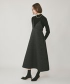 【グレース コンチネンタル/GRACE CONTINENTAL】のエンボスキャミワンピース 人気、トレンドファッション・服の通販 founy(ファニー) ファッション Fashion レディースファッション Fashion for Women ワンピース Dresses キャミソールワンピース Camisole Dresses キャミワンピース Cami Dress, Slip Dress シンプル Simple, Minimal タフタ Taffeta, Structured Fabric タートルネック Turtleneck, High Neck ラップ Wrap, Wrap Design 夏 Summer S/S・春夏 SS, Spring/Summer, Warm Season A/W・秋冬 Autumn/Winter thumbnail ブラック|ID: prp329100004679912 ipo3291000000033805161