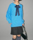 【グリーンパークス/Green Parks】のボウタイリボン付きニット 人気、トレンドファッション・服の通販 founy(ファニー) ファッション Fashion レディースファッション Fashion for Women トップス・カットソー Cut & Sew Tops ニット Knit Tops & Sweaters エレガント 上品 Elegant シンプル Simple, Minimal ストライプ Stripe, Striped Pattern セーター Sweater, Knitwear バランス Balance, Style Balance フェミニン Feminine, Girly フランス France, French フロント Front, Front Design ポケット Pocket, Pocket Detail リボン Ribbon, Bow A/W・秋冬 Autumn/Winter おすすめ Recommended / Our Picks ビジネス 仕事 通勤 Business / Work / Commuting thumbnail Blue|ID: prp329100004679918 ipo3291000000033805186
