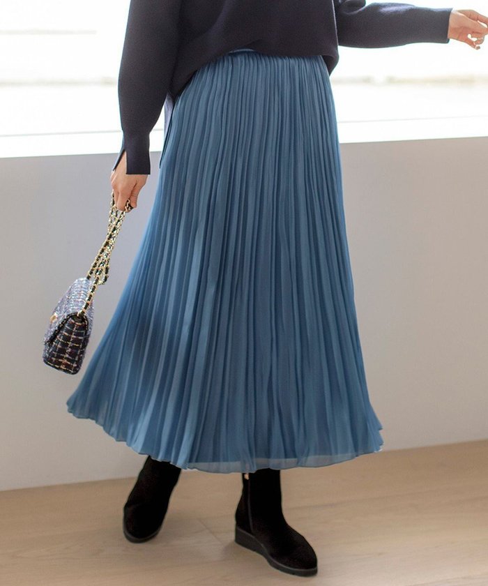 【エニィ スィス/any SiS】の【洗える】オーロラプリーツ スカート インテリア・キッズ・メンズ・レディースファッション・服の通販 founy(ファニー) https://founy.com/ ファッション Fashion レディースファッション Fashion for Women スカート Skirts プリーツスカート / 上品フェミニンスタイル Pleated Skirts シャイニー Shiny, Glossy Finish フラット Flat, Flat Shoes ブライト Bright, Shiny プリーツ Pleats, Pleated 新作・新入荷 New Arrivals / New In 楽ちん Easy Fit, Comfortable 洗える Machine Washable A/W・秋冬 Autumn/Winter 雑誌 Magazine, Fashion Magazine |ID: prp329100004679943 ipo3291000000034296357