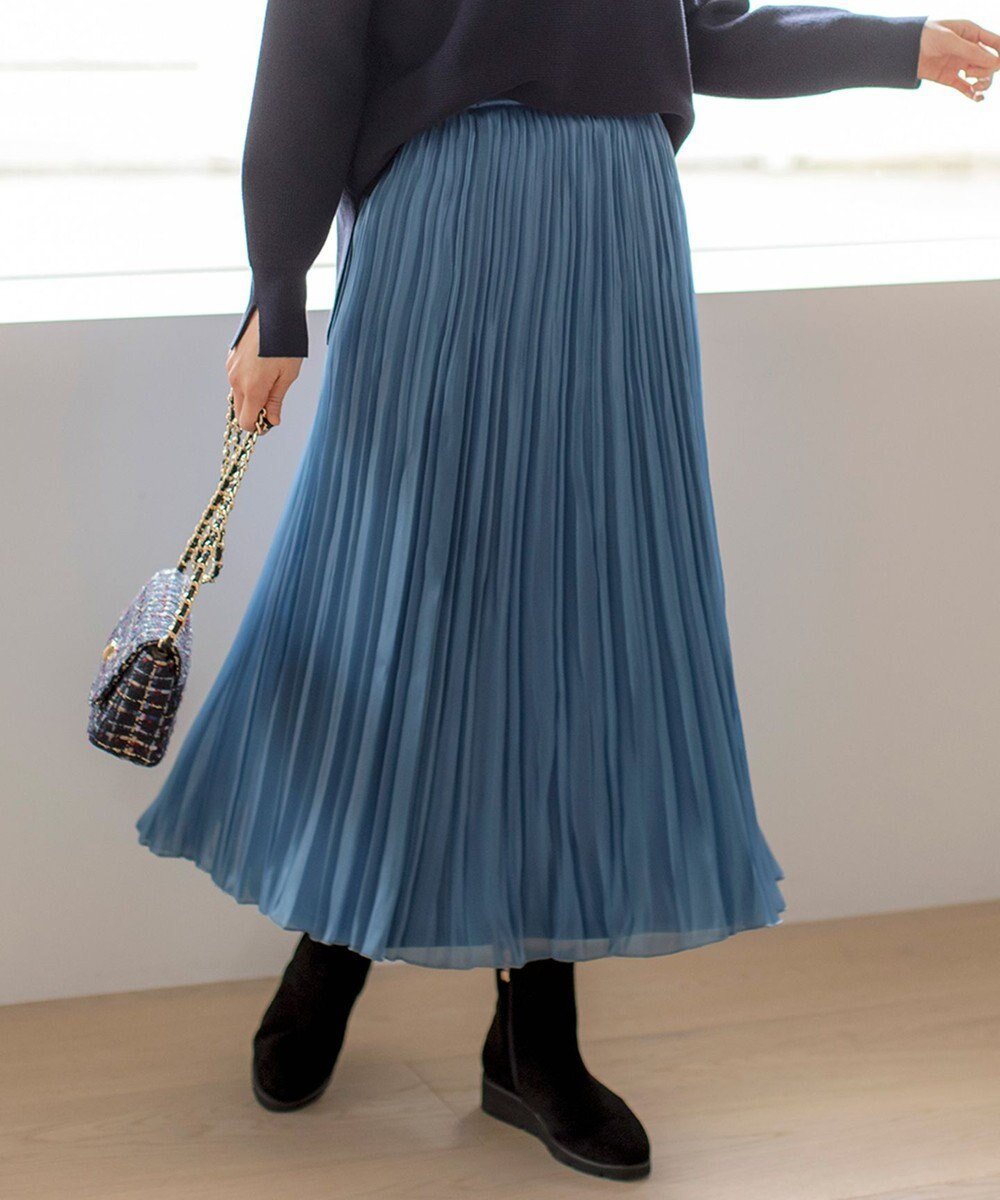 【エニィ スィス/any SiS】の【洗える】オーロラプリーツ スカート 人気、トレンドファッション・服の通販 founy(ファニー) ファッション Fashion レディースファッション Fashion for Women スカート Skirts プリーツスカート / 上品フェミニンスタイル Pleated Skirts シャイニー Shiny, Glossy Finish フラット Flat, Flat Shoes ブライト Bright, Shiny プリーツ Pleats, Pleated 新作・新入荷 New Arrivals / New In 楽ちん Easy Fit, Comfortable 洗える Machine Washable A/W・秋冬 Autumn/Winter 雑誌 Magazine, Fashion Magazine other-1|ID: prp329100004679943 ipo3291000000034296357