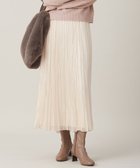 【エニィ スィス/any SiS】の【洗える】オーロラプリーツ スカート アイボリー|ID: prp329100004679943 ipo3291000000034296360