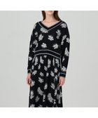 【グレース コンチネンタル/GRACE CONTINENTAL】のラメフローラルニットトップ 人気、トレンドファッション・服の通販 founy(ファニー) ファッション Fashion レディースファッション Fashion for Women トップス・カットソー Cut & Sew Tops ニット Knit Tops & Sweaters ショルダー Shoulder, Shoulder Strap ショート Short, Short Length セットアップ Set-Up, Coordinated Outfit セーター Sweater, Knitwear デコルテ Décolleté, Neckline ドロップ Drop Shoulder, Dropped Style ラグジュアリー Luxury, Elegant A/W・秋冬 Autumn/Winter thumbnail ブラック|ID: prp329100004679946 ipo3291000000033805276