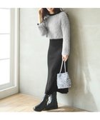 【エニィ スィス/any SiS】の【2SET】シャギー ニット × ワンピース セット ブラック|ID: prp329100004679950 ipo3291000000034296338