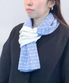 【ムーンバット/MOONBAT】の【カシミヤ100%】両面使える ニットジャガードマフラー 人気、トレンドファッション・服の通販 founy(ファニー) ファッション Fashion レディースファッション Fashion for Women トップス・カットソー Cut & Sew Tops ニット Knit Tops & Sweaters マフラー・スヌード / 冬小物の定番 Scarves & Mufflers アクセサリー Fashion Accessories エレガント 上品 Elegant スヌード Snood, Infinity Scarf マフラー Scarf, Muffler 無地 Plain, Solid Color リバーシブル Reversible, Two-Sided ループ Loop, Loop Knit 冬 Winter / This Winter A/W・秋冬 Autumn/Winter thumbnail サックスブルー|ID: prp329100004679957 ipo3291000000033805302