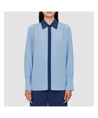 【ジョゼフ/JOSEPH】のCDCカラーブロック エボラブラウス 人気、トレンドファッション・服の通販 founy(ファニー) ファッション Fashion レディースファッション Fashion for Women トップス・カットソー Cut & Sew Tops シャツ・ブラウス・オフィスカジュアル Elegant Blouses & Button-Ups ギャザー Gathered, Ruffled クラシック Classic, Timeless Style シルク Silk, 100% Silk フロント Front, Front Design ブロック Block, Solid Block Pattern ヨーク Yoke, Yoke Design 夏 Summer 春 Spring S/S・春夏 SS, Spring/Summer, Warm Season thumbnail Faded Sky/Harbour|ID: prp329100004679964 ipo3291000000033805325