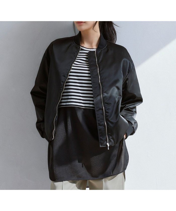 【アイシービー/iCB】の【WEB限定】 ナイロンラスターサテン MA-1 インテリア・キッズ・メンズ・レディースファッション・服の通販 founy(ファニー) https://founy.com/ ファッション Fashion レディースファッション Fashion for Women アウター Coat / Outerwear Collection レディースジャケット・軽アウター Jackets ブルゾンジャケット・スポーティアウター Blouson Jackets MA-1ジャケット MA-1 Bomber Jackets / Flight Jackets クロップド Cropped, Short Length サテン Satin, Glossy Fabric ジャケット Jacket, Outerwear ブルゾン Blouson, Bomber Jacket ボトム Bottoms, Lower Wear A/W・秋冬 Autumn/Winter 2024年 2024 エレガント 上品 Elegant 2024-2025秋冬・A/W Autumn/Winter 2024–25 AW24–25 |ID: prp329100004679969 ipo3291000000033805341