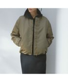 【アイシービー/iCB】の【WEB限定】 ナイロンラスターサテン MA-1 カーキ系|ID: prp329100004679969 ipo3291000000033805343