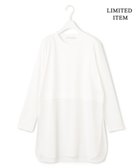 【アイシービー/iCB】の【WEB限定・洗える】 シアージャージーコンビ カットソー 人気、トレンドファッション・服の通販 founy(ファニー) ファッション Fashion レディースファッション Fashion for Women トップス・カットソー Cut & Sew Tops シャツ・ブラウス・オフィスカジュアル Elegant Blouses & Button-Ups ロングTシャツ・Tシャツ Longline T-Shirts & Tees カットソー・ベーシックTシャツ Cut-and-Sewn Tops / Stretch Tees & Basics 2024年 2024 2024-2025秋冬・A/W Autumn/Winter 2024–25 AW24–25 おすすめ Recommended / Our Picks インナー Innerwear カットソー Cut and Sewn Top コンビ Combo, Combination Style シアー Sheer, See-Through シルケット Silket, Silky Cotton ジャケット Jacket, Outerwear スリーブ Sleeve, Long Sleeve / Short Sleeve ドッキング Docking, Mixed Material ロング Long, Long-Length 洗える Machine Washable A/W・秋冬 Autumn/Winter thumbnail オフホワイト系|ID: prp329100004679970 ipo3291000000033805347