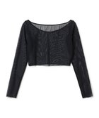 【チャコット/Chacott】のチュールショートトップ 人気、トレンドファッション・服の通販 founy(ファニー) ファッション Fashion レディースファッション Fashion for Women トップス・カットソー Cut & Sew Tops ショート Short, Short Length チュール Tulip, Tulip Motif thumbnail ブラック|ID: prp329100004679985 ipo3291000000033805396