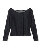 【チャコット/Chacott】のチュールトップ 人気、トレンドファッション・服の通販 founy(ファニー) ファッション Fashion レディースファッション Fashion for Women トップス・カットソー Cut & Sew Tops チュール Tulip, Tulip Motif thumbnail ブラック|ID: prp329100004679986 ipo3291000000033805401