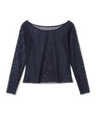 【チャコット/Chacott】のチュールトップ 人気、トレンドファッション・服の通販 founy(ファニー) ファッション Fashion レディースファッション Fashion for Women トップス・カットソー Cut & Sew Tops チュール Tulip, Tulip Motif thumbnail ネイビー|ID: prp329100004679986 ipo3291000000033805402