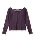 【チャコット/Chacott】のチュールトップ 人気、トレンドファッション・服の通販 founy(ファニー) ファッション Fashion レディースファッション Fashion for Women トップス・カットソー Cut & Sew Tops チュール Tulip, Tulip Motif thumbnail ブラックベリー|ID: prp329100004679986 ipo3291000000033805404