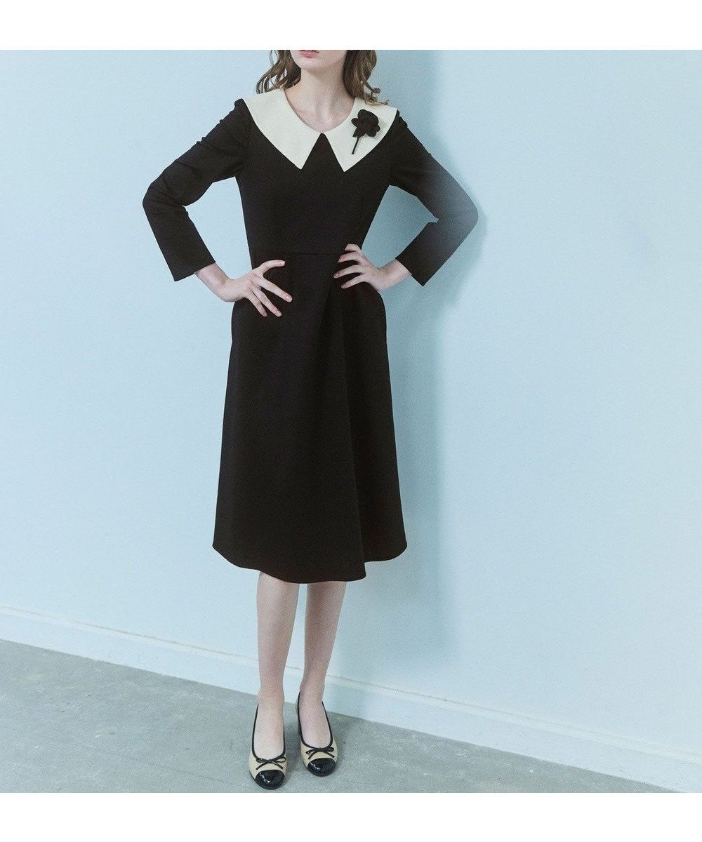 【トッカ/TOCCA】の【00サイズあり・洗える】LUCE カラードレス インテリア・キッズ・メンズ・レディースファッション・服の通販 founy(ファニー) 　ファッション　Fashion　レディースファッション　Fashion for Women　ワンピース　Dresses　フォーマル・パーティードレス・結婚式用ドレス　Elegant & Casual Dresses　2025年　2025　2025春夏・S/S　Spring/Summer 2025 SS25　ドレス　Dress, One-Piece　夏　Summer　S/S・春夏　SS, Spring/Summer, Warm Season　洗える　Machine Washable　A/W・秋冬　Autumn/Winter　ブラック系|ID: prp329100004680002 ipo3291000000033805464
