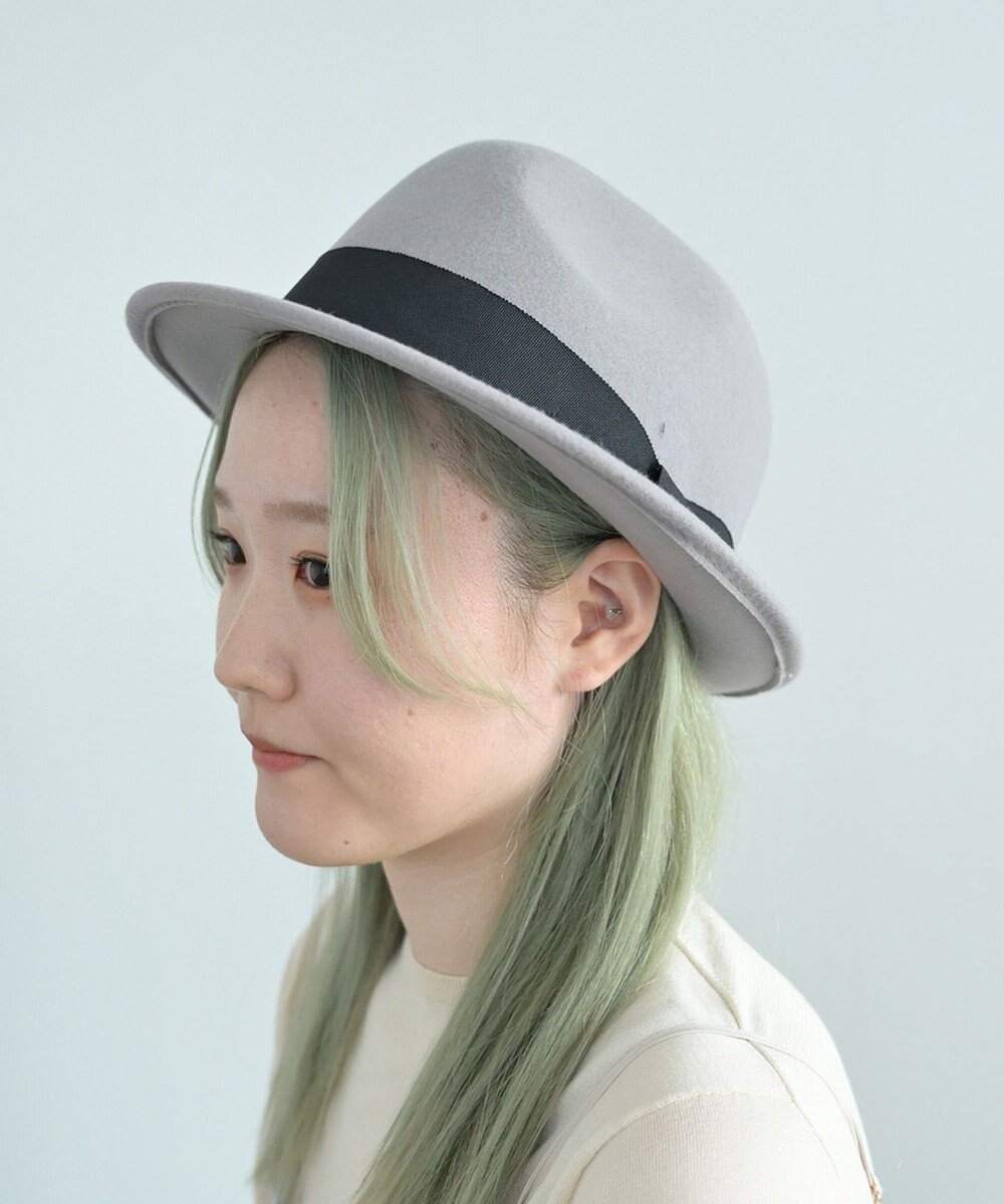【アトレナ/ATRENA】の【UNISEX】グログラン巻きマニッシュ 中折れハット Lサイズ インテリア・キッズ・メンズ・レディースファッション・服の通販 founy(ファニー) ファッション Fashion レディースファッション Fashion for Women キャップ&ハット Hats & Caps 中折れハット Fedora Hats / Wide-Brim Hats ユニセックス Unisex, Genderless グログラン Grosgrain, Grosgrain Ribbon シンプル Simple, Minimal フェルト Felt, Felt Fabric マニッシュ Mannish, Boyish リボン Ribbon, Bow 定番 Standard, Basic Item 帽子 Hat, Headwear A/W・秋冬 Autumn/Winter グレー|ID: prp329100004680007 ipo3291000000033805482