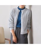 【エニー/ANY】の【手洗い可】シャイニーニットカーディガン シルバー|ID: prp329100004680010 ipo3291000000034296367