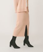 【グレース コンチネンタル/GRACE CONTINENTAL】のフィルムヤーンニットスカート ピンク|ID: prp329100004680015 ipo3291000000033805509