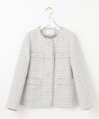 【エニィ スィス/any SiS】のツイードノーカラーミドル ジャケット 人気、トレンドファッション・服の通販 founy(ファニー) ファッション Fashion レディースファッション Fashion for Women アウター Coat / Outerwear Collection レディースジャケット・軽アウター Jackets ノーカラージャケット / シンプル上品コーデ Collarless Jackets 春 Spring ジャケット Jacket, Outerwear ツイード Twill, Twill Weave デニム Denim, Jeans Material ポケット Pocket, Pocket Detail ミックス Mix, Mixed Style ロング Long, Long-Length S/S・春夏 SS, Spring/Summer, Warm Season おすすめ Recommended / Our Picks 夏 Summer セレモニー Ceremony 新作・新入荷 New Arrivals / New In thumbnail グレーミックス|ID: prp329100004680031 ipo3291000000035543110