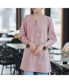 【ティアクラッセ/Tiaclasse】の【洗える】タックスリーブポンチチュニック 人気、トレンドファッション・服の通販 founy(ファニー) ファッション Fashion レディースファッション Fashion for Women トップス・カットソー Cut & Sew Tops シャツ・ブラウス・オフィスカジュアル Elegant Blouses & Button-Ups ロングTシャツ・Tシャツ Longline T-Shirts & Tees カットソー・ベーシックTシャツ Cut-and-Sewn Tops / Stretch Tees & Basics おすすめ Recommended / Our Picks カットソー Cut and Sewn Top チュニック Tunic, Long Top フレア Flare, Flared ポケット Pocket, Pocket Detail ラウンド Round, Round Neck 人気 Popular, Best Seller 洗える Machine Washable A/W・秋冬 Autumn/Winter thumbnail ピンク|ID: prp329100004680032 ipo3291000000036256023