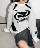 【ウィゴー/WEGO】の配色スポーツグラフィックフラッフィーニットプルオーバー ホワイト|ID: prp329100004680037 ipo3291000000034200735