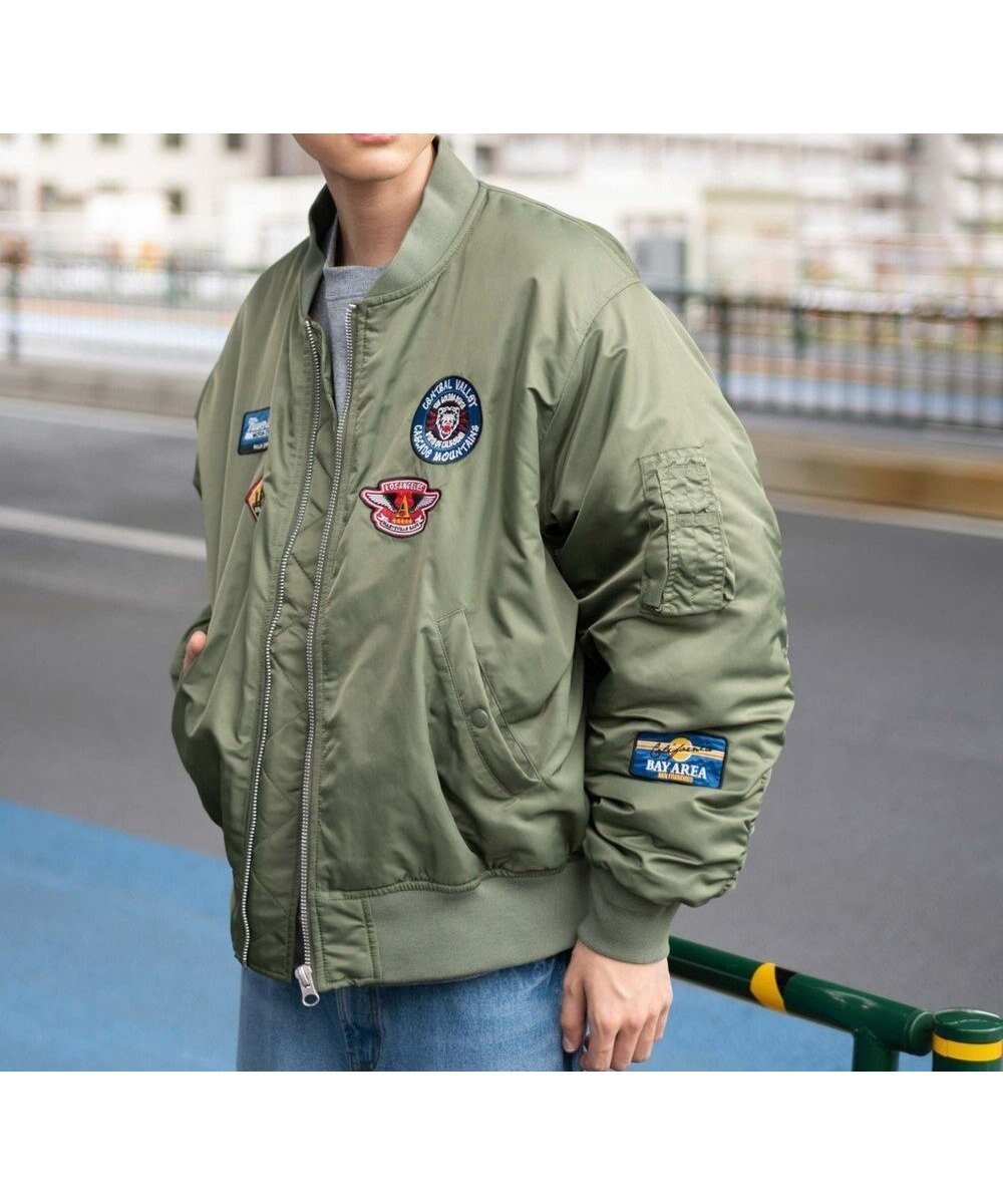 【ウィゴー/WEGO】の【ユニセックス着用ITEM】パテッドワッペンMA-1 人気、トレンドファッション・服の通販 founy(ファニー) 　ファッション　Fashion　レディースファッション　Fashion for Women　アウター　Coat / Outerwear Collection　コート・ロングコート・ピーコート　Long Coats, Peacoats & More　レディースジャケット・軽アウター　Jackets　モッズコート・ミリタリー風アウター　Mods & Field Coats　MA-1ジャケット　MA-1 Bomber Jackets / Flight Jackets　インナー　Innerwear　秋　Autumn　シンプル　Simple, Minimal　ジャケット　Jacket, Outerwear　スマホ　Smartphone, Mobile Device　トレンド　Trend, Trending Now　定番　Standard, Basic Item　バランス　Balance, Style Balance　パーカー　Hoodie, Parka　ビッグ　Big, Oversized　羽織　Haori, Light Jacket　防寒　Cold Protection, Winter-Ready　ミリタリー　Military, Army Style　モッズコート　Mods Coat, Military Parka　無地　Plain, Solid Color　冬　Winter / This Winter　A/W・秋冬　Autumn/Winter　おすすめ　Recommended / Our Picks　 other-1|ID: prp329100004680038 ipo3291000000033805590