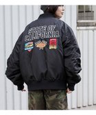 【ウィゴー/WEGO】の【ユニセックス着用ITEM】パテッドワッペンMA-1 ブラック|ID: prp329100004680038 ipo3291000000033805592