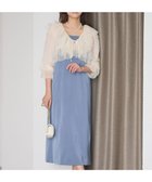 【フェルゥ/Feroux】のチュールボレロ×キャミドレスセット ブルー系|ID: prp329100004680045 ipo3291000000033805611
