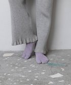 【トリコテ/Tricote】のベロアラメタビソックス 人気、トレンドファッション・服の通販 founy(ファニー) ファッション Fashion レディースファッション Fashion for Women ソックス&靴下 Socks & Hosiery レッグウェア・ストッキング Legwear & Hosiery ソックス Socks, Hosiery タンブラー Tumbler, Travel Mug ベロア Velour, Soft Velvet 無地 Plain, Solid Color A/W・秋冬 Autumn/Winter thumbnail 21L.PURPLE|ID: prp329100004680047 ipo3291000000033805619