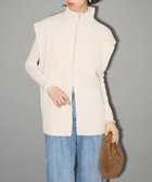 【グリーンパークス/Green Parks】のフロントジップベスト Off White|ID: prp329100004680050 ipo3291000000033805632