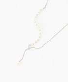 【エニィ スィス/any SiS】のフェイクパールラリエット ネックレス シルバー|ID: prp329100004680063 ipo3291000000034282308