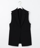 【エニィ スィス/any SiS】の【洗える】セレモニーダブルクロス ジレ ブラック|ID: prp329100004680066 ipo3291000000034282311