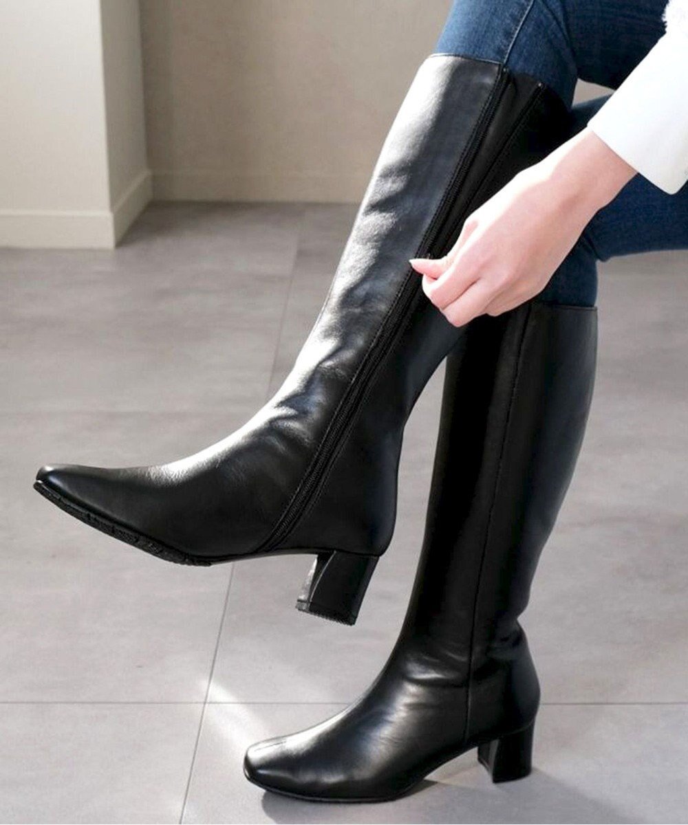 【ポインター/Pointer】の本革 脚長効果ロングブーツ 人気、トレンドファッション・服の通販 founy(ファニー) ファッション Fashion レディースファッション Fashion for Women シンプル Simple, Minimal ロング Long, Long-Length A/W・秋冬 Autumn/Winter other-1|ID: prp329100004680077 ipo3291000000034230678