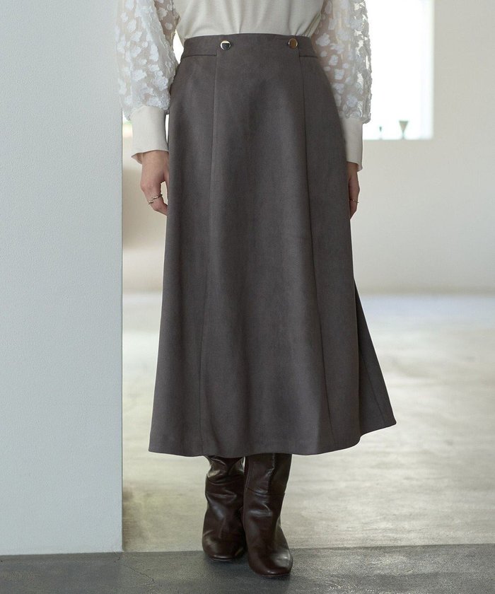 【イェッカ ヴェッカ/YECCA VECCA】の金釦デザインAラインスカート インテリア・キッズ・メンズ・レディースファッション・服の通販 founy(ファニー) https://founy.com/ ファッション Fashion レディースファッション Fashion for Women スカート Skirts Aライン・フレアスカート A-Line & Flared Skirts おすすめ Recommended / Our Picks ポケット Pocket, Pocket Detail A/W・秋冬 Autumn/Winter |ID: prp329100004680080 ipo3291000000033805750