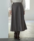 【イェッカ ヴェッカ/YECCA VECCA】の金釦デザインAラインスカート Charcoal Gray|ID: prp329100004680080 ipo3291000000033805751