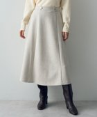 【イェッカ ヴェッカ/YECCA VECCA】の金釦デザインAラインスカート Light Beige|ID: prp329100004680080 ipo3291000000033805752