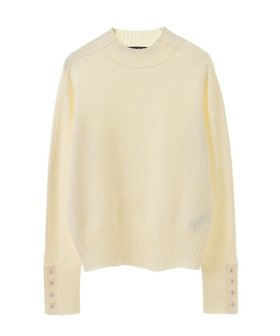 【イェッカ ヴェッカ/YECCA VECCA】の袖口釦リブMIXニット 人気、トレンドファッション・服の通販 founy(ファニー) ファッション Fashion レディースファッション Fashion for Women トップス・カットソー Cut & Sew Tops ニット Knit Tops & Sweaters おすすめ Recommended / Our Picks インナー Innerwear エレガント 上品 Elegant キャミソール Camisole, Spaghetti Strap Top セーター Sweater, Knitwear ハイネック High Neck, Mock Neck フォルム Silhouette, Form ポケット Pocket, Pocket Detail ワイドリブ Wide Rib, Wide Ribbed Knit A/W・秋冬 Autumn/Winter |ID:prp329100004680083