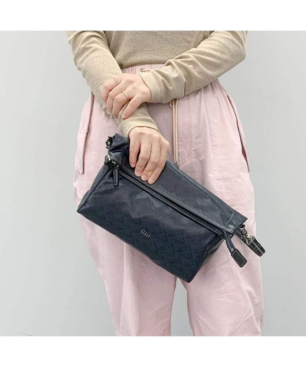 【ペレボルサ/PELLE BORSA】の2WAYショルダー Alive アライブ 4434 インテリア・キッズ・メンズ・レディースファッション・服の通販 founy(ファニー) 　ファッション　Fashion　レディースファッション　Fashion for Women　コーティング　Coating, Coated Finish　軽量　Lightweight, Ultra Light　ショルダー　Shoulder, Shoulder Strap　ジャカード／ジャガード　Jacquard, Woven Pattern　スリム　Slim, Slim Fit　財布　Wallet, Purse　パターン　Pattern, Design Print　パール　Pearl, Pearl Accent　ポケット　Pocket, Pocket Detail　モチーフ　Motif, Design Theme　おすすめ　Recommended / Our Picks　旅行　Travel　ネイビー|ID: prp329100004680109 ipo3291000000033805870