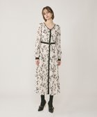 【グレース コンチネンタル/GRACE CONTINENTAL】のコスメフロッキープリントワンピース キナリ|ID: prp329100004680169 ipo3291000000033806391