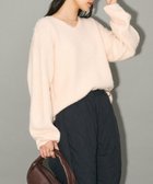 【グリーンパークス/Green Parks】のVネックニットTOPS Pink|ID: prp329100004680188 ipo3291000000033806456