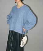 【グリーンパークス/Green Parks】のVネックニットTOPS Blue|ID: prp329100004680188 ipo3291000000033806458