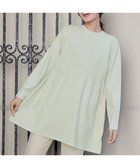 【ティアクラッセ/Tiaclasse】のミドルリブニットチュニック ミント|ID: prp329100004680200 ipo3291000000035602642