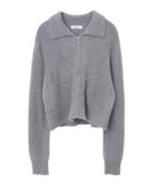 【アースミュージックアンドエコロジー/earth music&ecology】のシャギージップカーディガン 人気、トレンドファッション・服の通販 founy(ファニー) ファッション Fashion レディースファッション Fashion for Women トップス・カットソー Cut & Sew Tops カーディガン・羽織り Layered Style Cardigans おすすめ Recommended / Our Picks カーディガン Cardigan, Knitwear コンパクト Compact, Small Size フィット Fit, Slim Fit フェミニン Feminine, Girly フロント Front, Front Design ポケット Pocket, Pocket Detail A/W・秋冬 Autumn/Winter thumbnail Gray|ID: prp329100004680202 ipo3291000000033806510