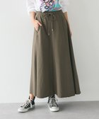 【クラフトスタンダードブティック/CRAFT STANDARD BOUTIQUE】の【WEB限定】裏毛カットオフフレアスカート Khaki|ID: prp329100004680208 ipo3291000000033806535