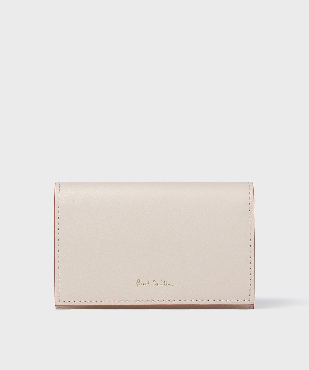 【ポール スミス/Paul Smith】のサプルレザー 名刺入れ インテリア・キッズ・メンズ・レディースファッション・服の通販 founy(ファニー) 　ファッション　Fashion　レディースファッション　Fashion for Women　ミニ財布・二つ折り財布　Wallets & Card Cases　カードケース/名刺入れ　Card Holders & Business Cases　財布　Wallet, Purse　ポケット　Pocket, Pocket Detail　エレガント 上品　Elegant　アイボリー|ID: prp329100004680212 ipo3291000000033806550