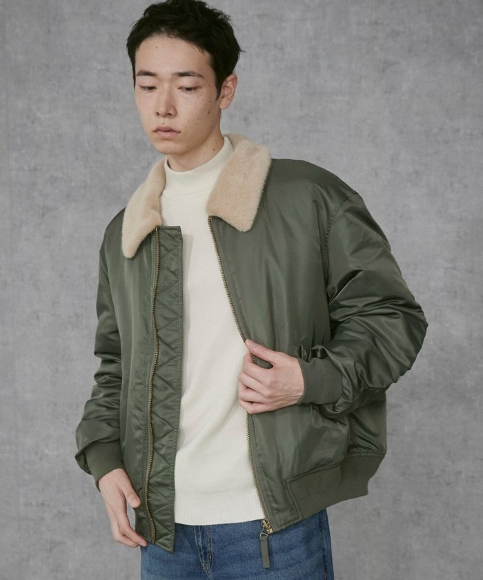【ウィゴー/WEGO】の【ユニセックス着用ITEM】フライトジャケット インテリア・キッズ・メンズ・レディースファッション・服の通販 founy(ファニー) https://founy.com/ ファッション Fashion レディースファッション Fashion for Women アウター Coat / Outerwear Collection レディースジャケット・軽アウター Jackets ブルゾンジャケット・スポーティアウター Blouson Jackets 春 Spring 秋 Autumn ジャケット Jacket, Outerwear スウェット / スエット Sweatshirt, Sweatwear スマホ Smartphone, Mobile Device セットアップ Set-Up, Coordinated Outfit デニム Denim, Jeans Material トレンド Trend, Trending Now 定番 Standard, Basic Item ハーフ Half, Half-Length ブルゾン Blouson, Bomber Jacket ベーシック Basic, Essential ペンシル Pencil, Pencil Skirt ポケット Pocket, Pocket Detail ミリタリー Military, Army Style 無地 Plain, Solid Color ワイド Wide, Wide Fit A/W・秋冬 Autumn/Winter おすすめ Recommended / Our Picks |ID: prp329100004680229 ipo3291000000033806623