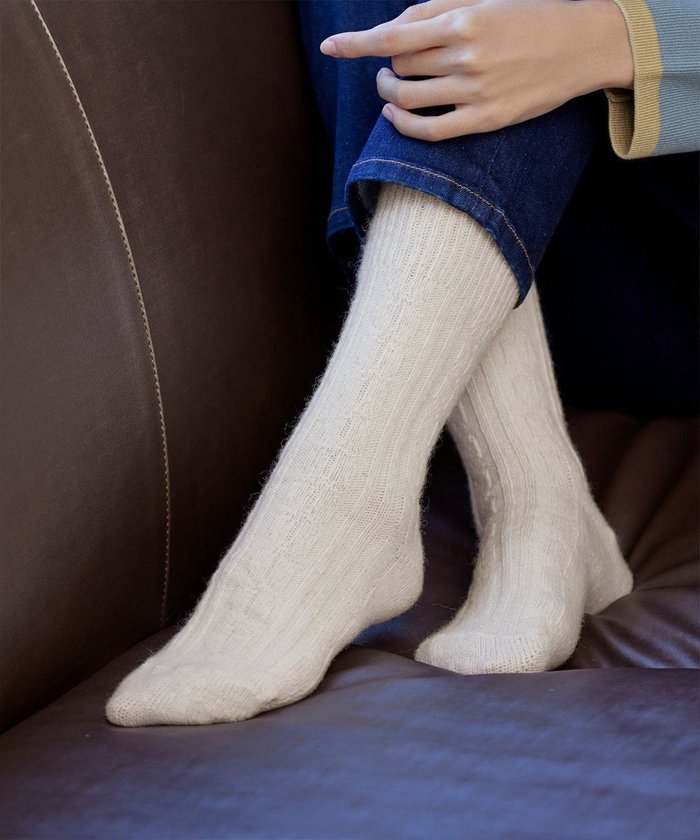 【ティアクラッセ/Tiaclasse】のケーブル柄編みソックス インテリア・キッズ・メンズ・レディースファッション・服の通販 founy(ファニー) https://founy.com/ ファッション Fashion レディースファッション Fashion for Women ソックス&靴下 Socks & Hosiery レッグウェア・ストッキング Legwear & Hosiery カーディガン Cardigan, Knitwear ソックス Socks, Hosiery 再入荷 Restock / Back in Stock 新作・新入荷 New Arrivals / New In A/W・秋冬 Autumn/Winter |ID: prp329100004680230 ipo3291000000035774568